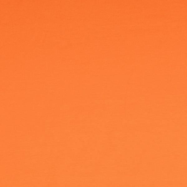 40 cm Reststück Jersey Uni Orange